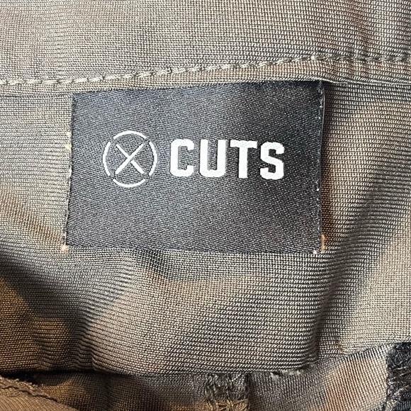 CUTS Mens Pants Size 33x32 Olive Green - Picture 4 of 5